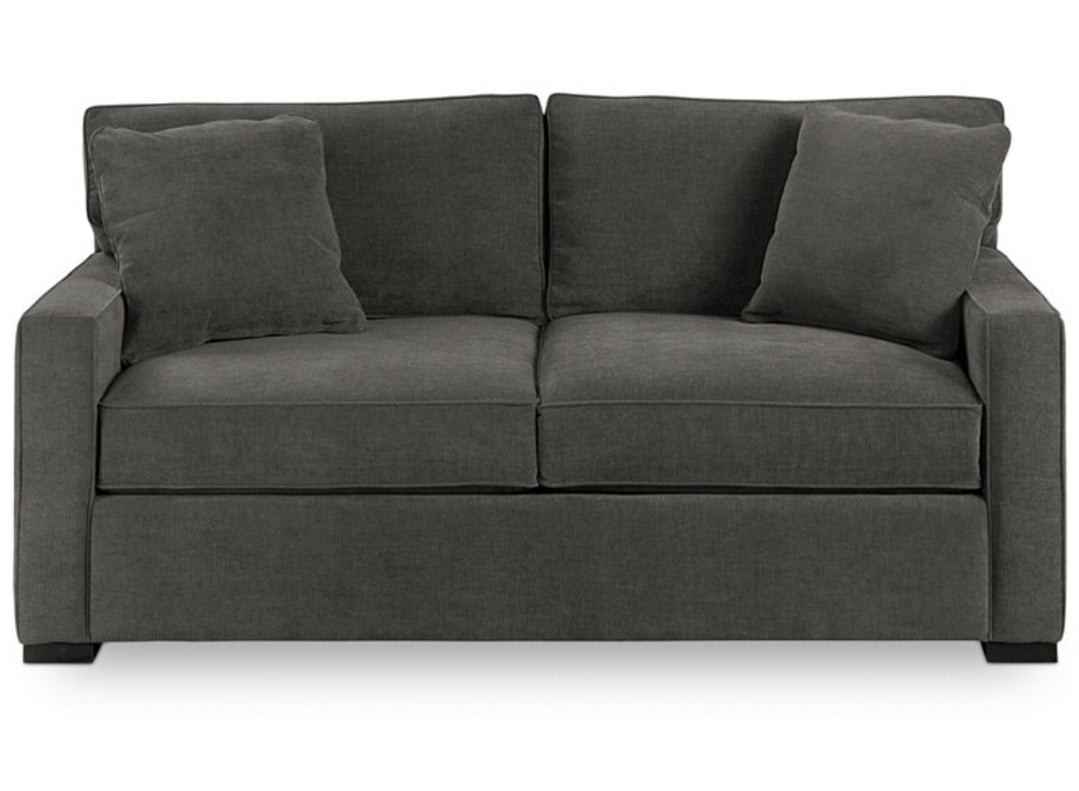 Radley 74" Fabric Full Sleeper Sofa Bed (Heavenly Mocha Grey)