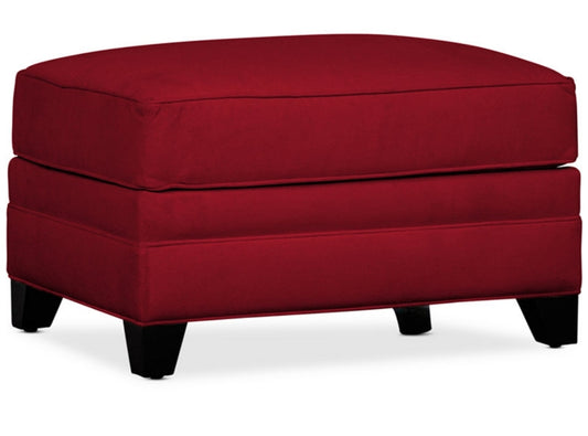 Kallison 32" Fabric Ottoman (Pinot)