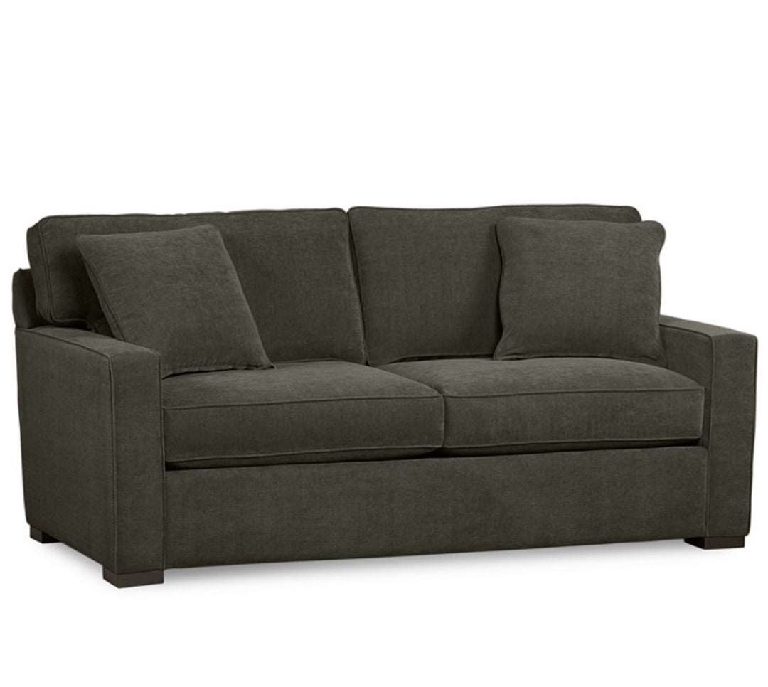 Radley 62" Fabric Loveseat (Grey)