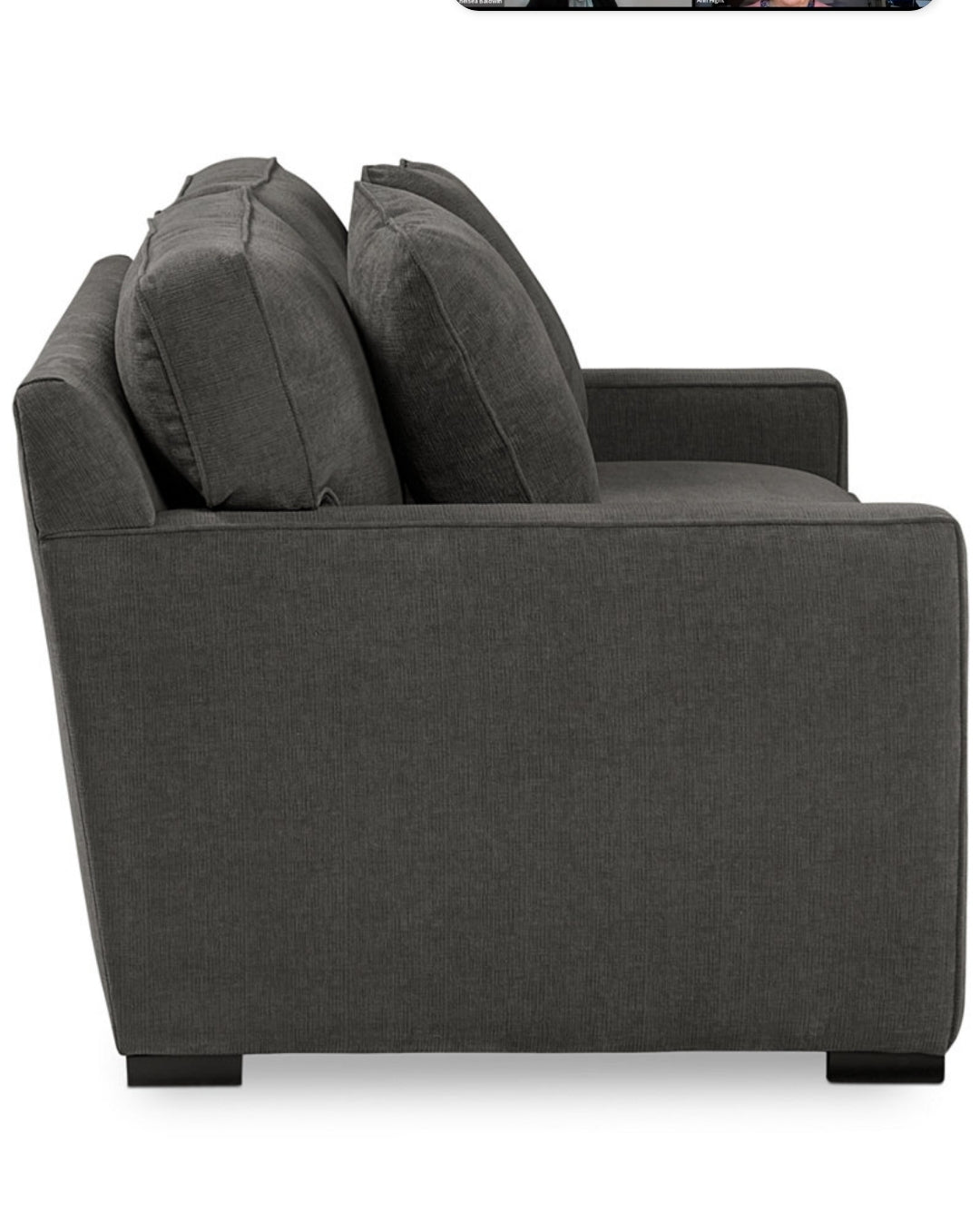 Radley 62" Fabric Loveseat (Grey)