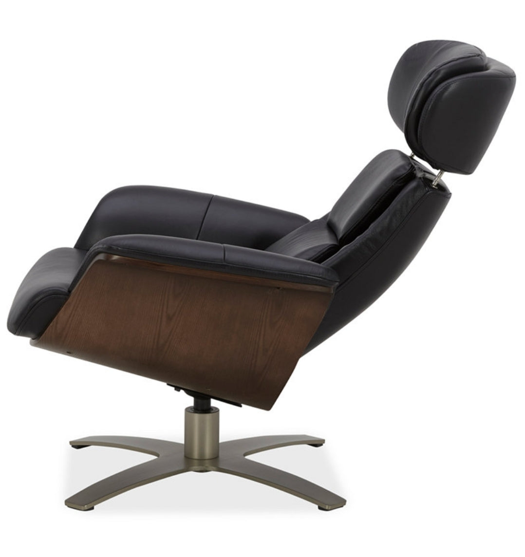 Janer Leather Swivel Chair