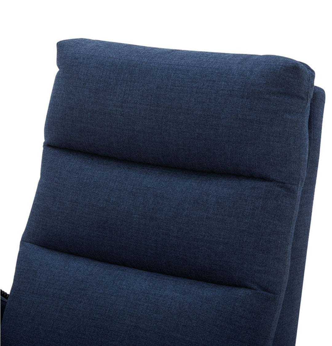 Carran 31" Zero Gravity Fabric Recliner (Blue)