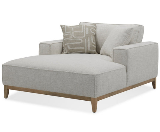 Rosecrans 53" Fabric Chaise (Wheat)