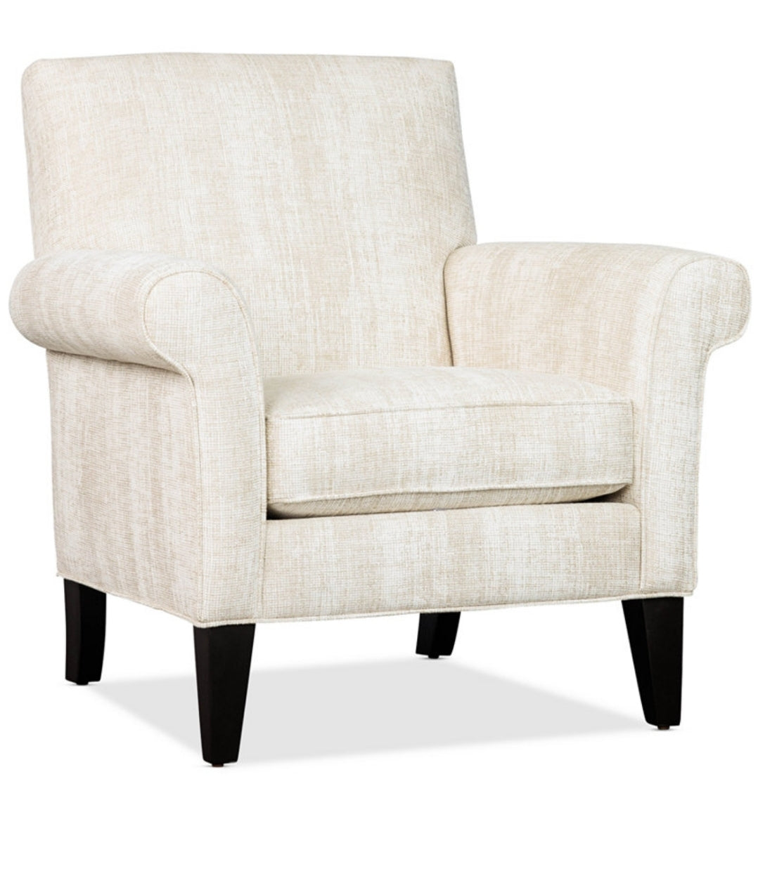 Kambrie Fabric Roll Arm Chair