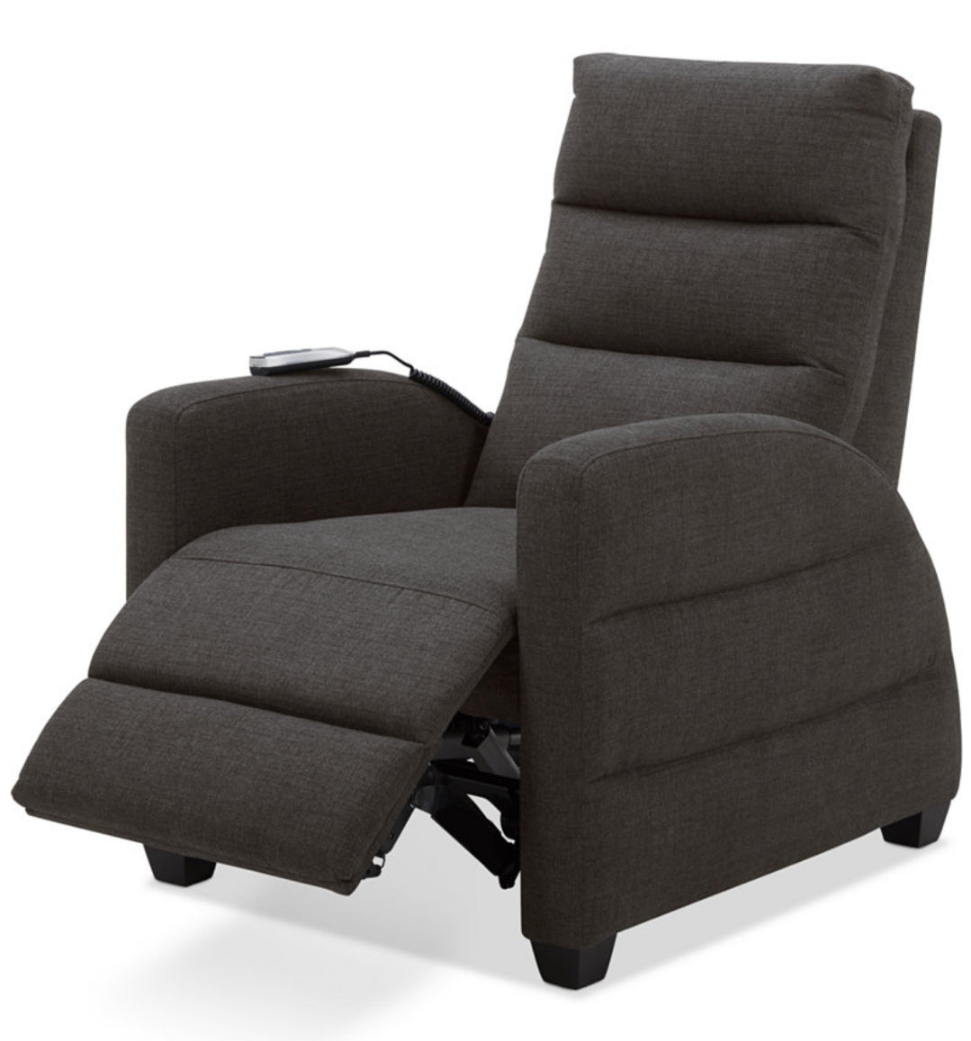 Carran 31" Zero Gravity Fabric Recliner (Grey)