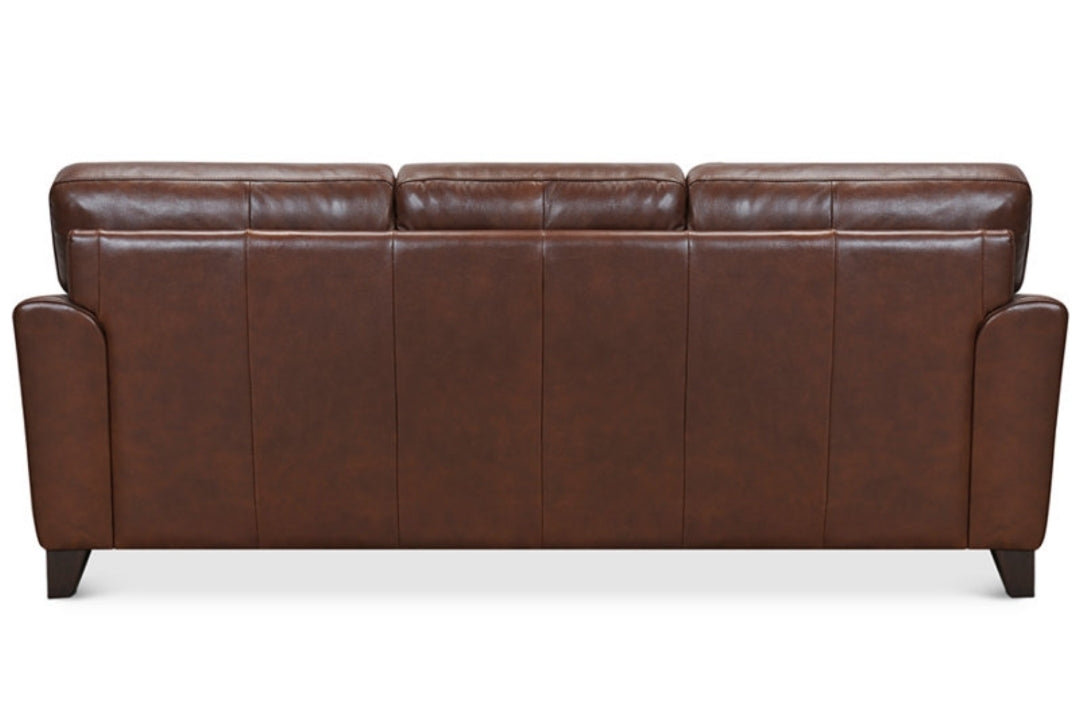 Brayna 88" Classic Leather Sofa