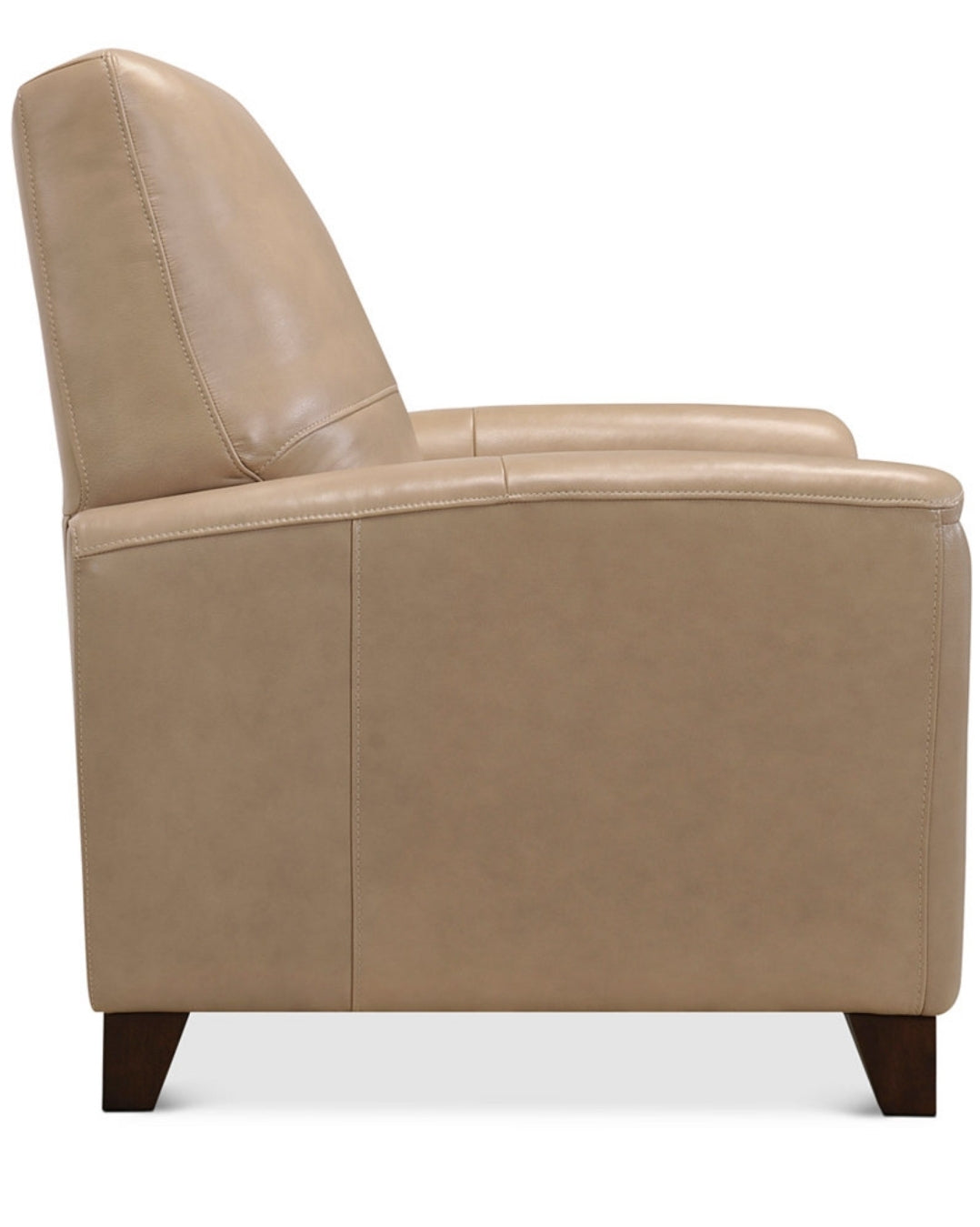 Brayna 35" Classic Leather Pushback Recliner (Classico Taupe)