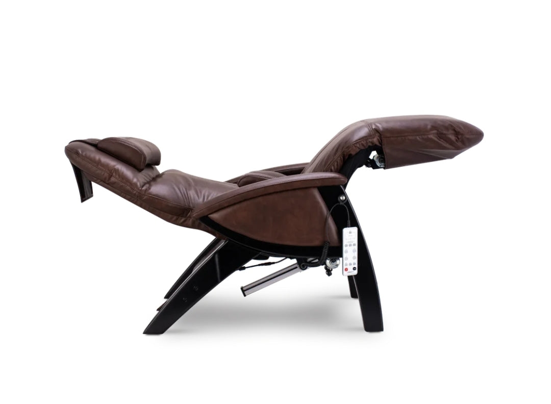 Svago ZGR Zero Gravity Recliner (Chestnut & Blk Wood)