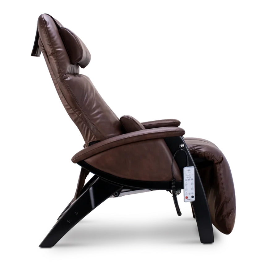 Svago ZGR Zero Gravity Recliner (Chestnut & Blk Wood)