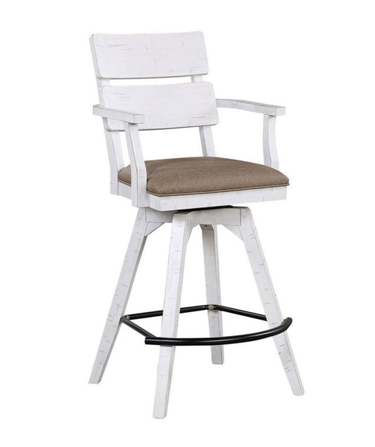 Wappinger Double Panel Back Spectator Counter Height Stool