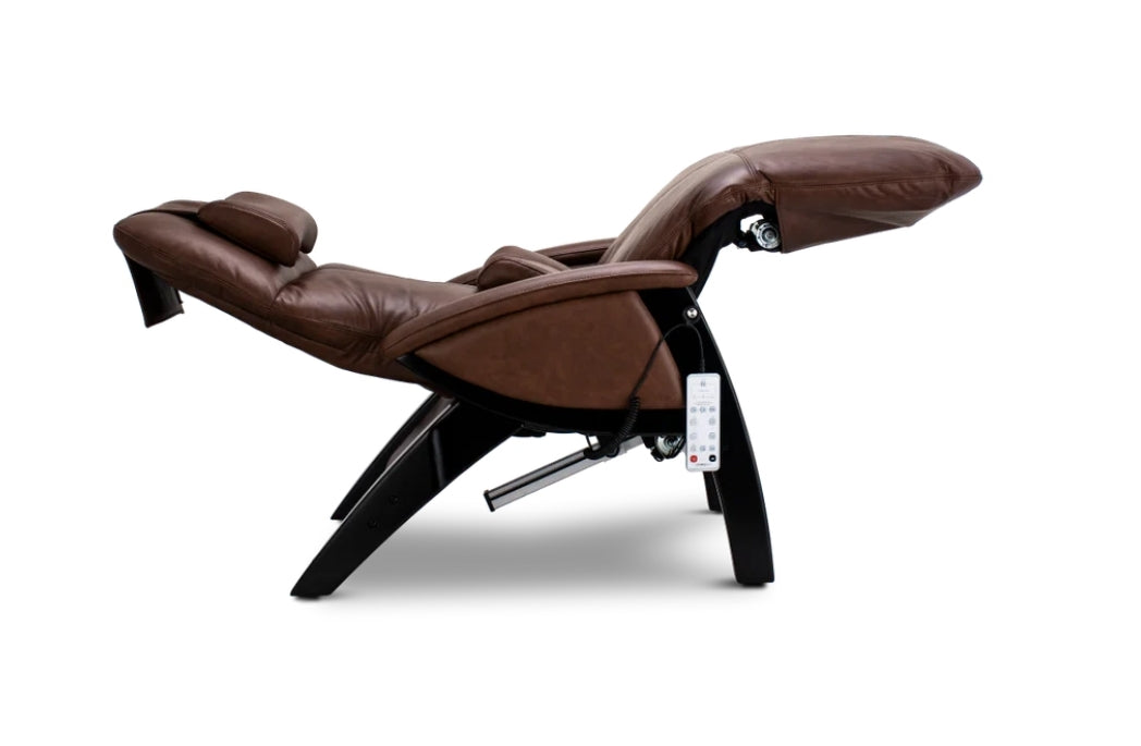 ZGR Zero Gravity Recliner (Cognac & Blk Wood)