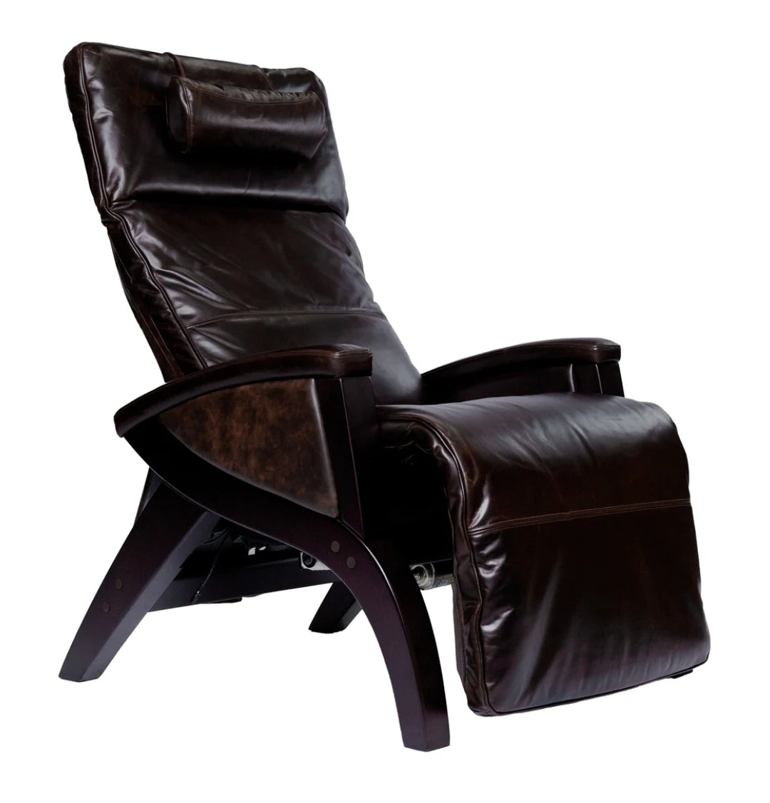 Svago Newton Zero Gravity Recliner (Mahogany Brown & Dark Walnut)