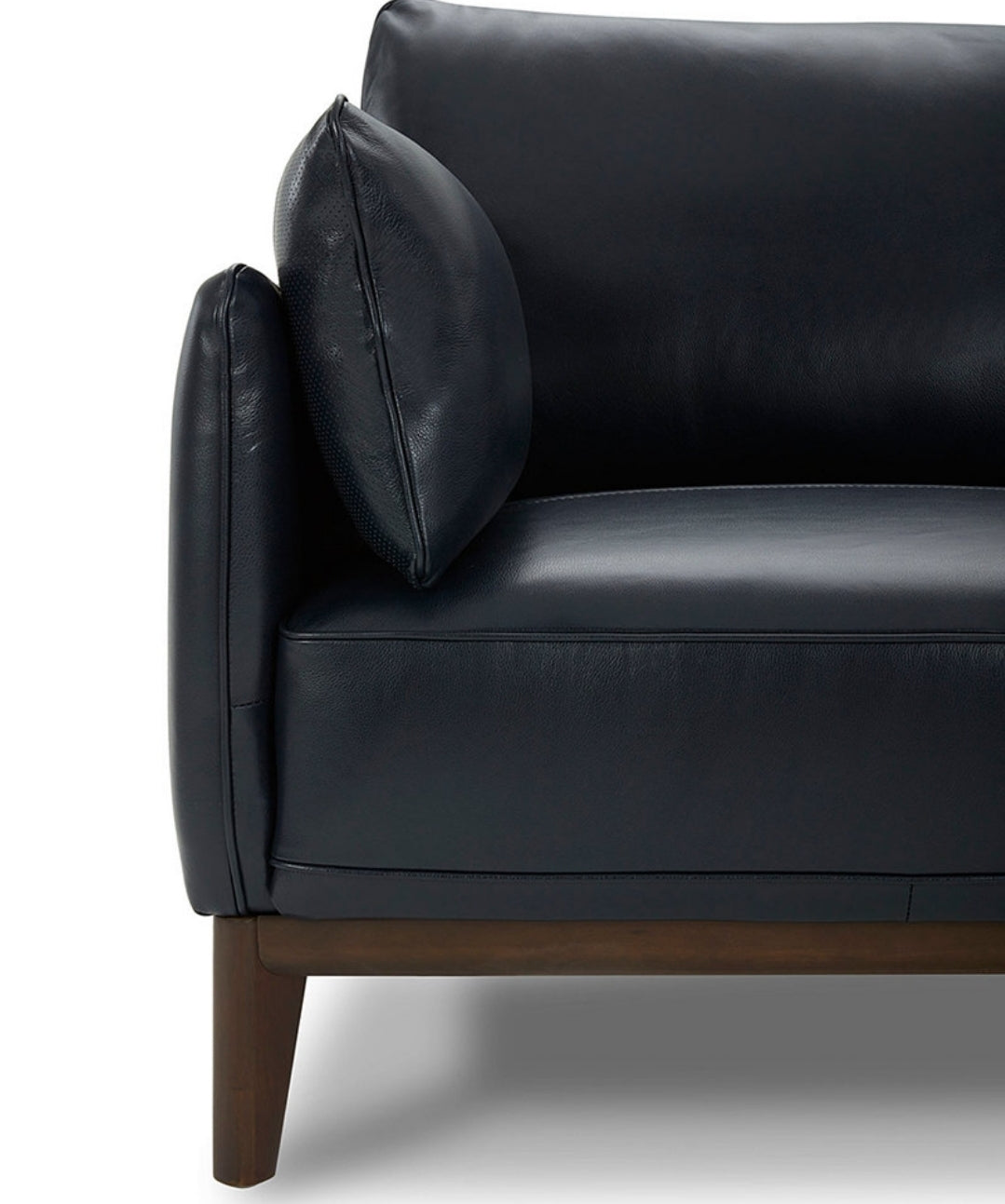 Jollene Leather 2-Pc. Sectional with Chaise