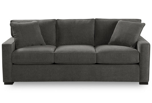 Radley 86" Fabric Sofa (Heavenly Mocha Grey)