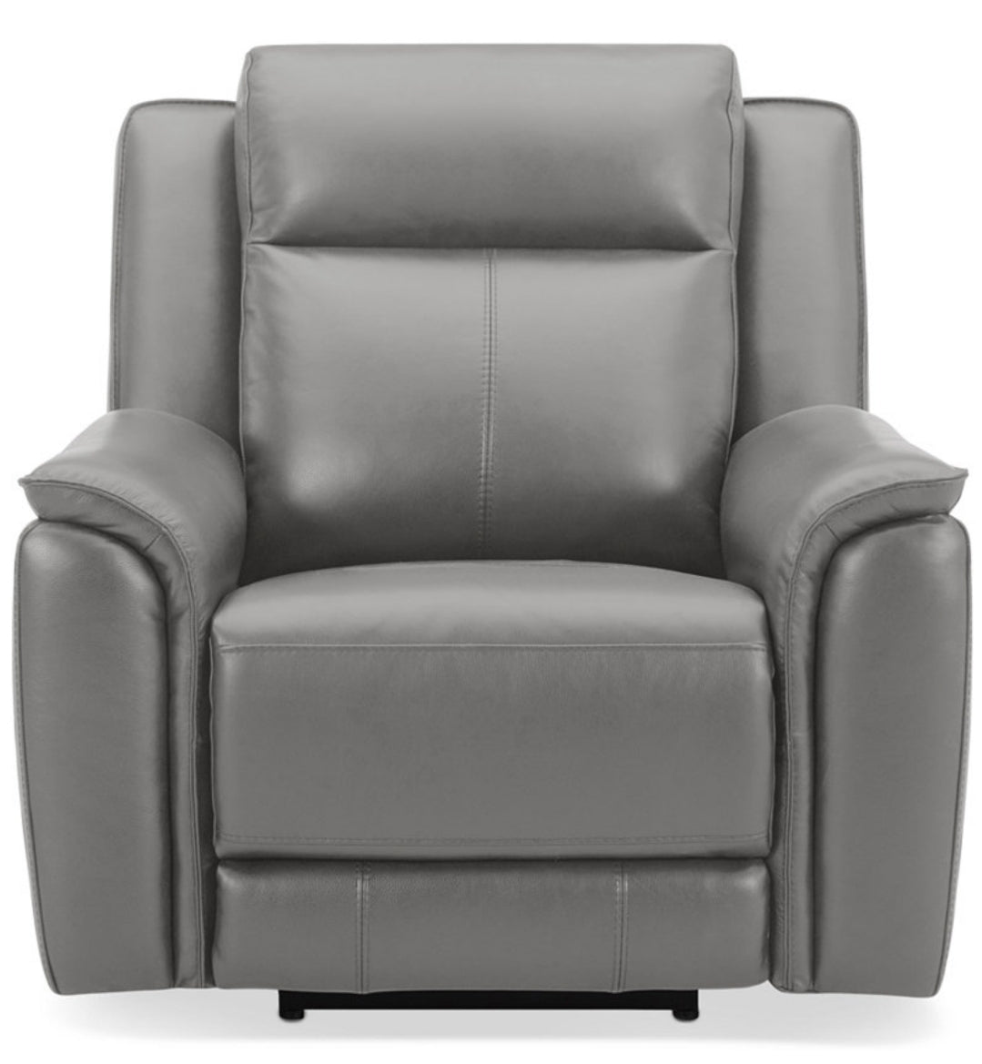 Addyson 41" Zero Gravity Leather Recliner with Power Headrest