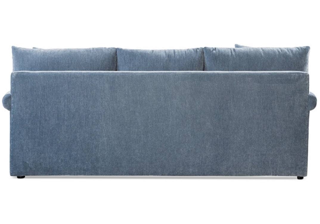 Wrenley 88" Fabric Queen Sleeper Sofa (Amici Denim)