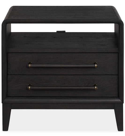 Assemblage Open Nightstand (Black)