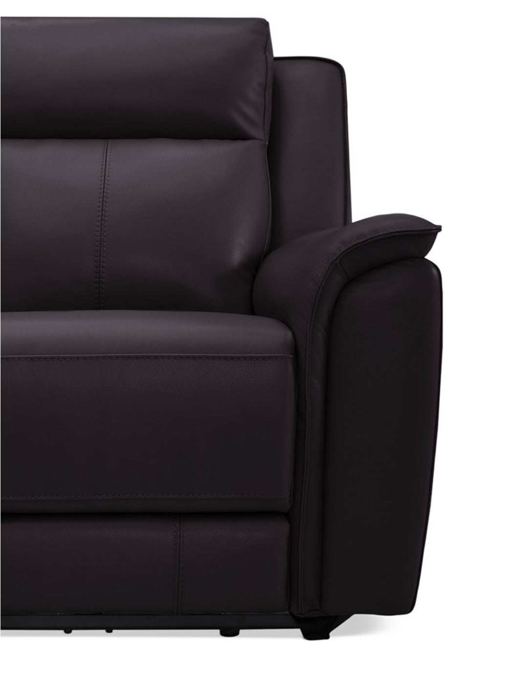 Addyson 88" 3-Pc. Leather Sofa with 3 Zero Gravity
Recliners with Power Headrests/ Chocolate