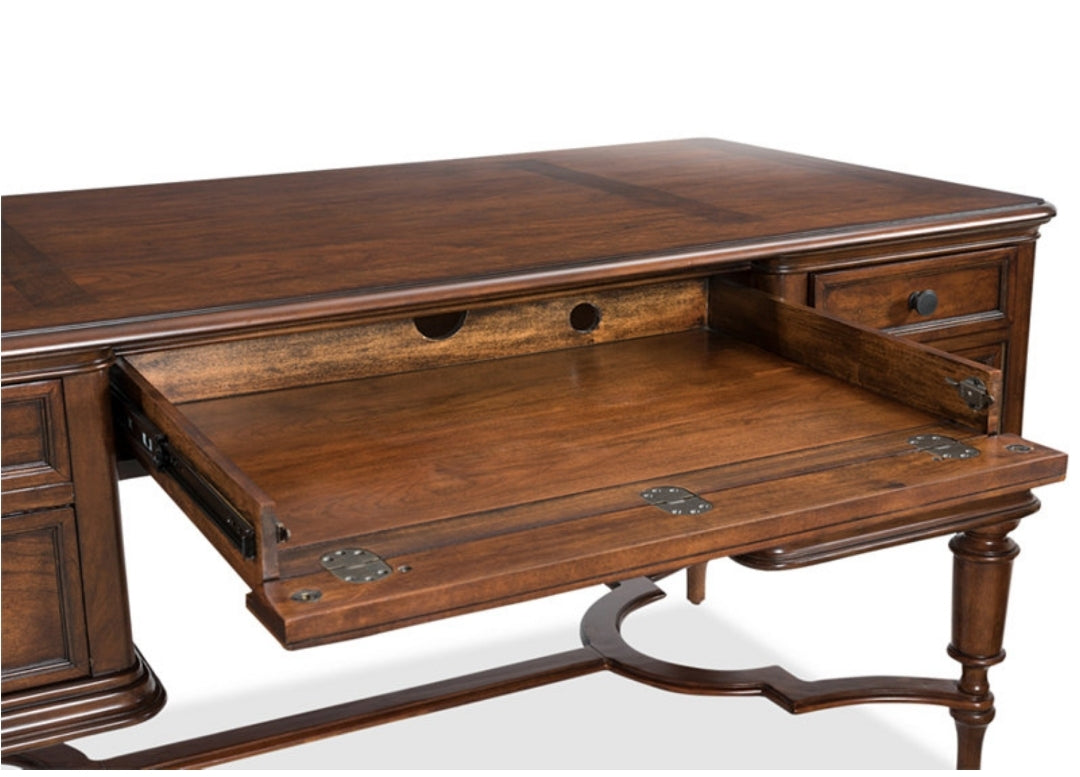 Clinton Hill Cherry Home Office Writing Desk