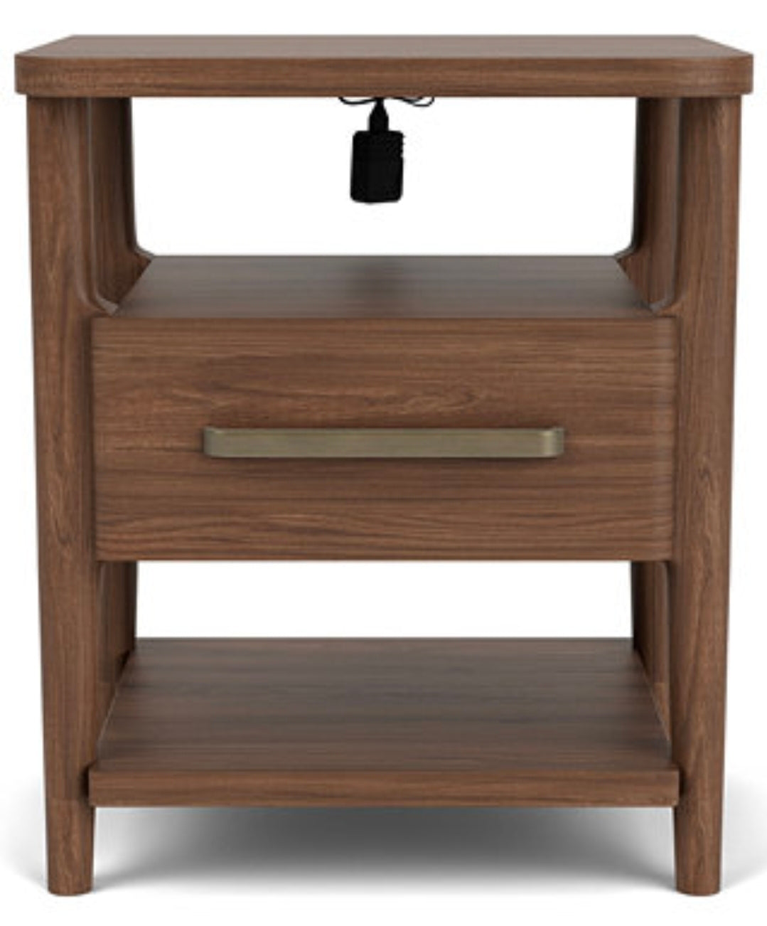 Amelie 27" Wood Accent Nightstand