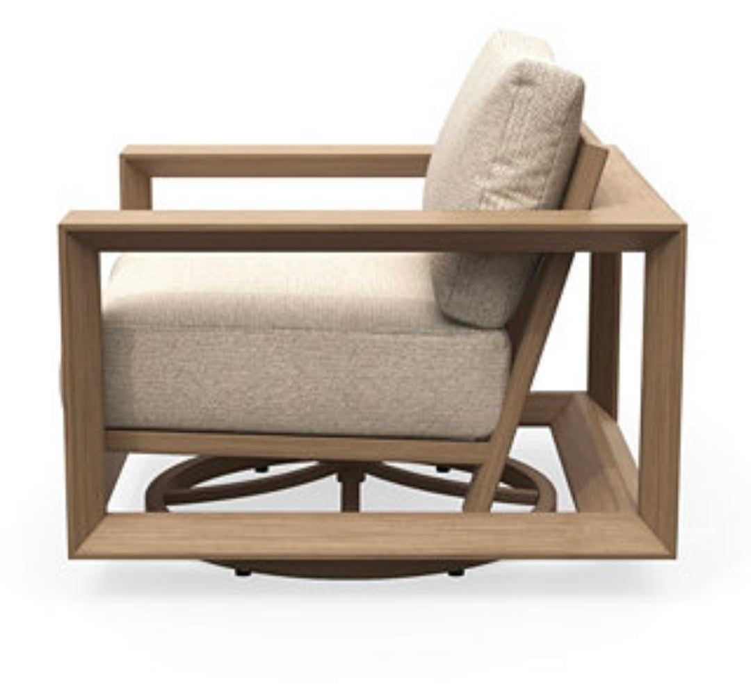 Mansfield Outdoor Swivel Club Chair