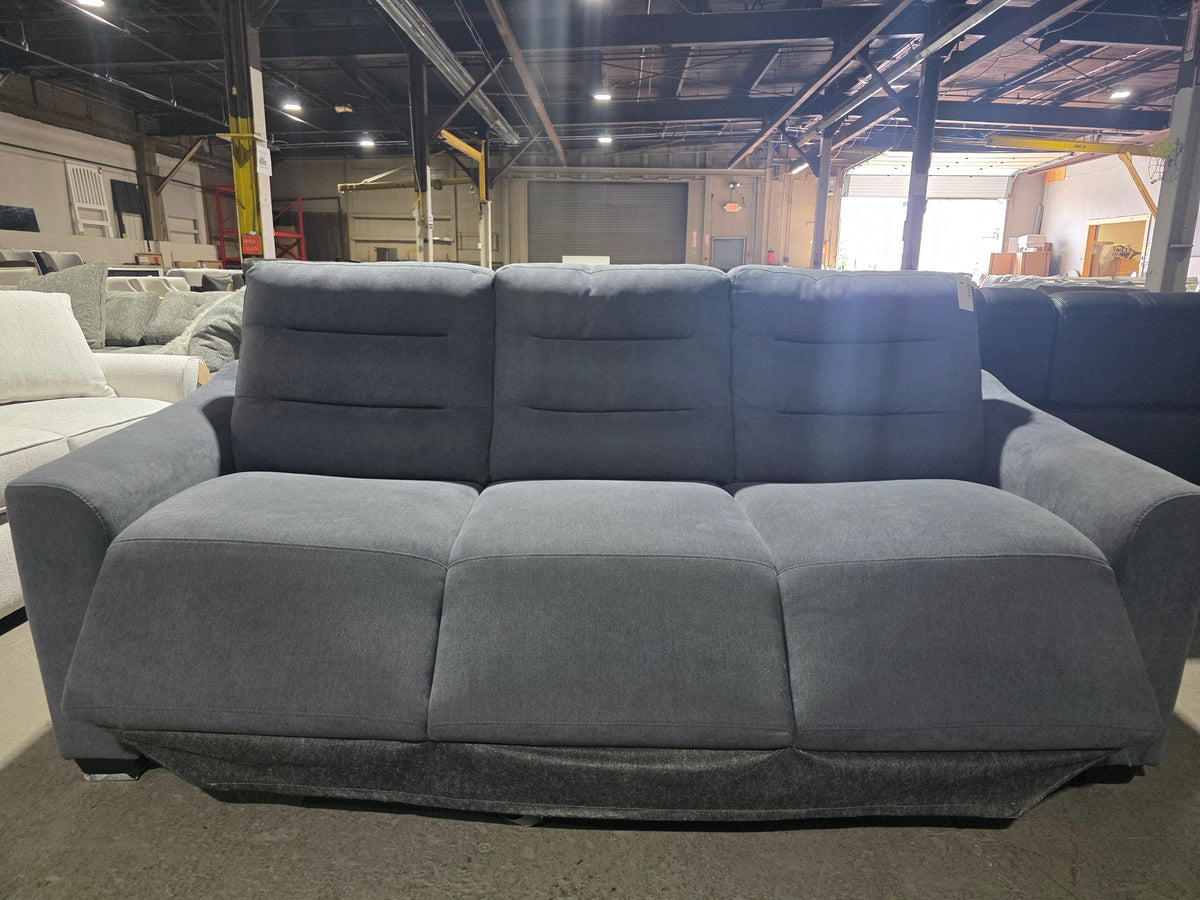 Stearns & Foster 83 in. Queen Sleeper Sofa Bed with 8 in. Hybrid Mattress, Dark Gray