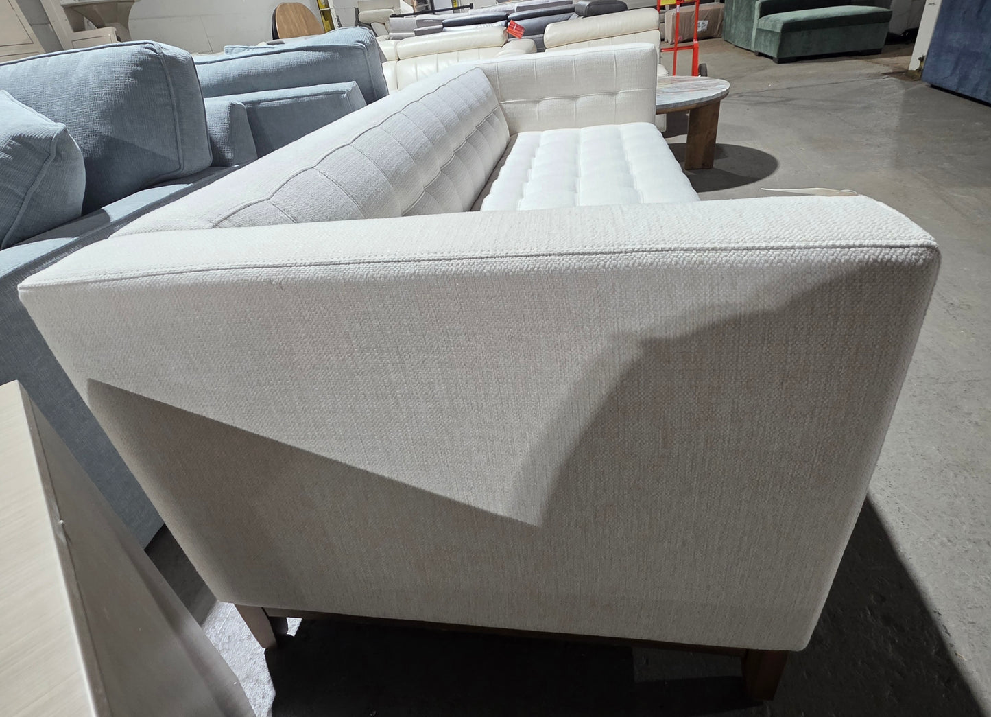 Bannard Fabric Estate Sofa (Ivory)