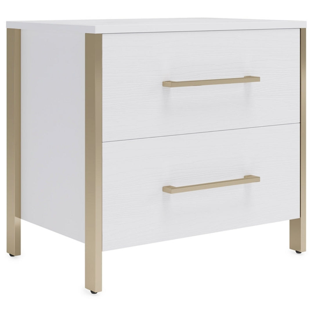 26" Emila 2-Drawer Nightstand