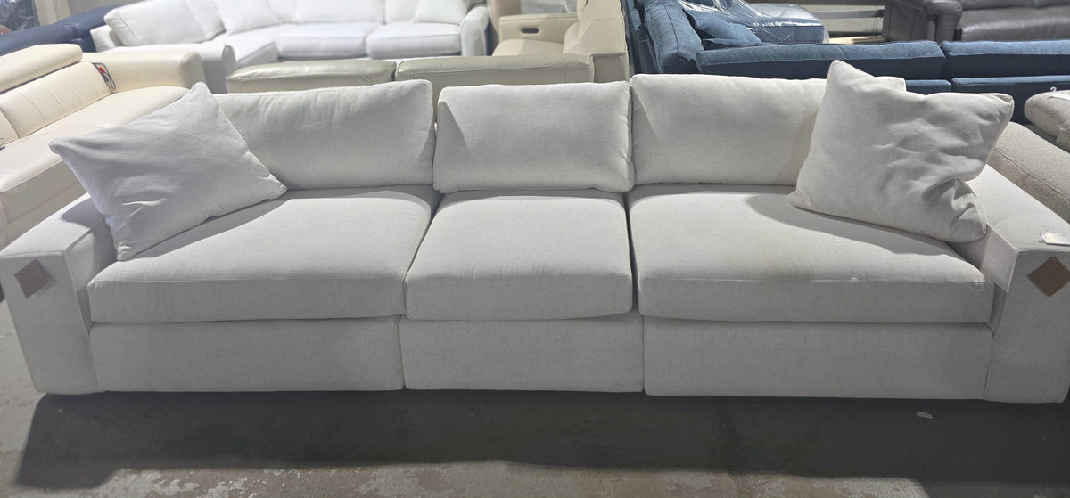 Large 3-Pc. Fabric Sofa (Natural)