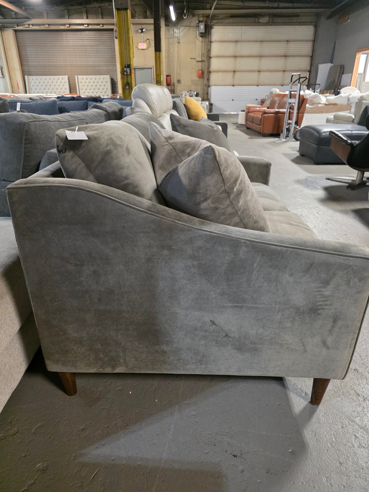 Grey Loveseat