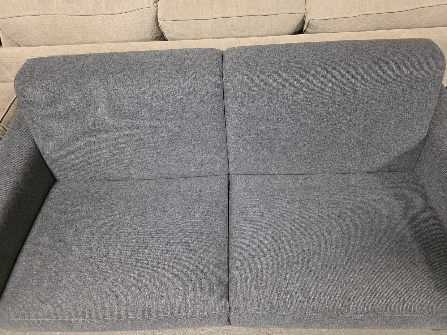 Giotto Fabric Sleeper Sofa (Anthracite)