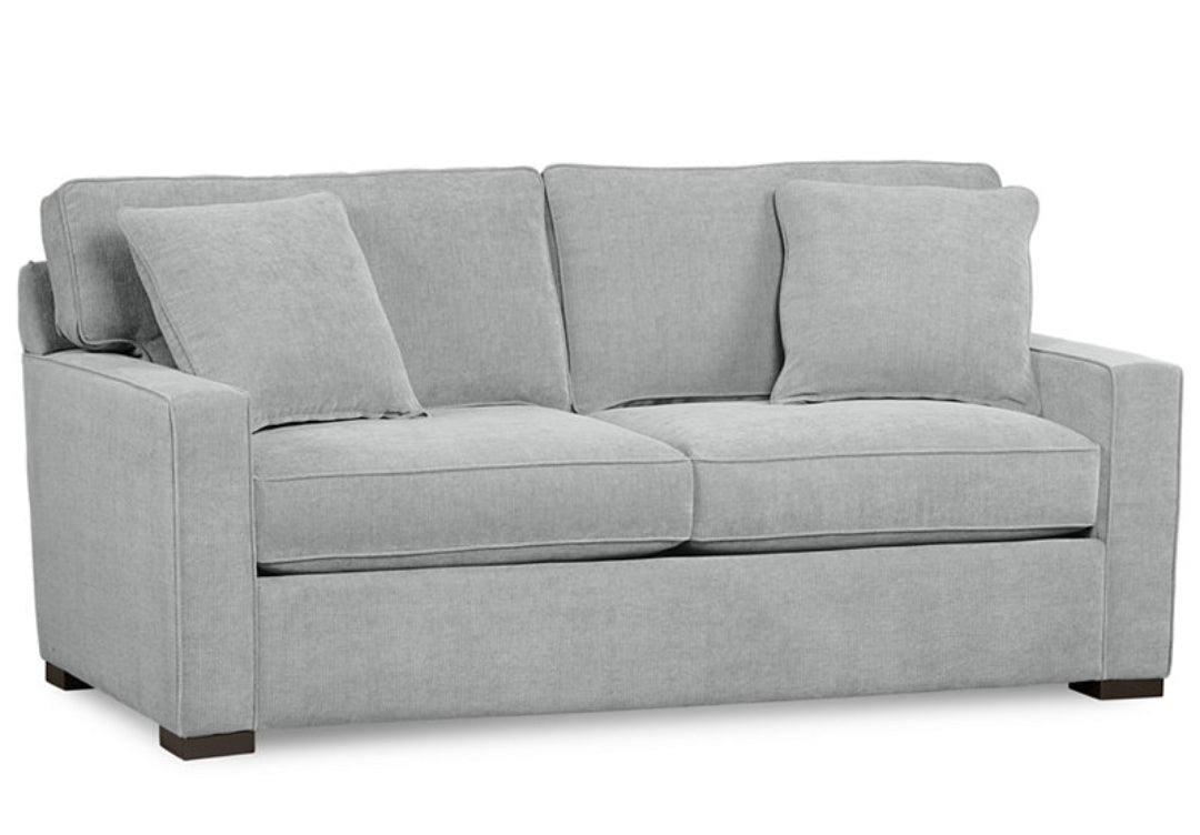 Radley 62" Fabric Loveseat (Heavenly Cinder Grey)