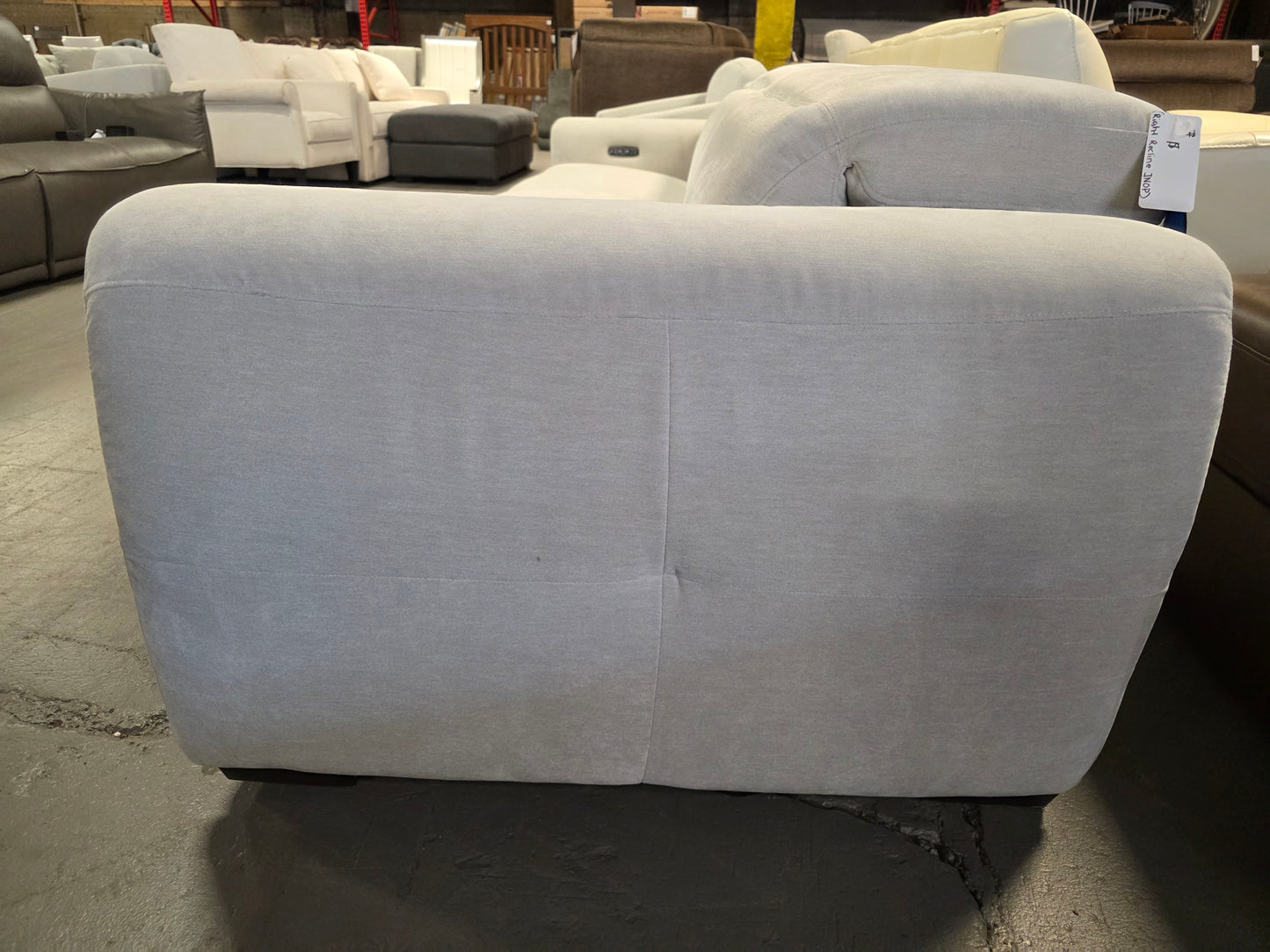 3-Pc. Fabric Sectional w/ 2 Power Recliners