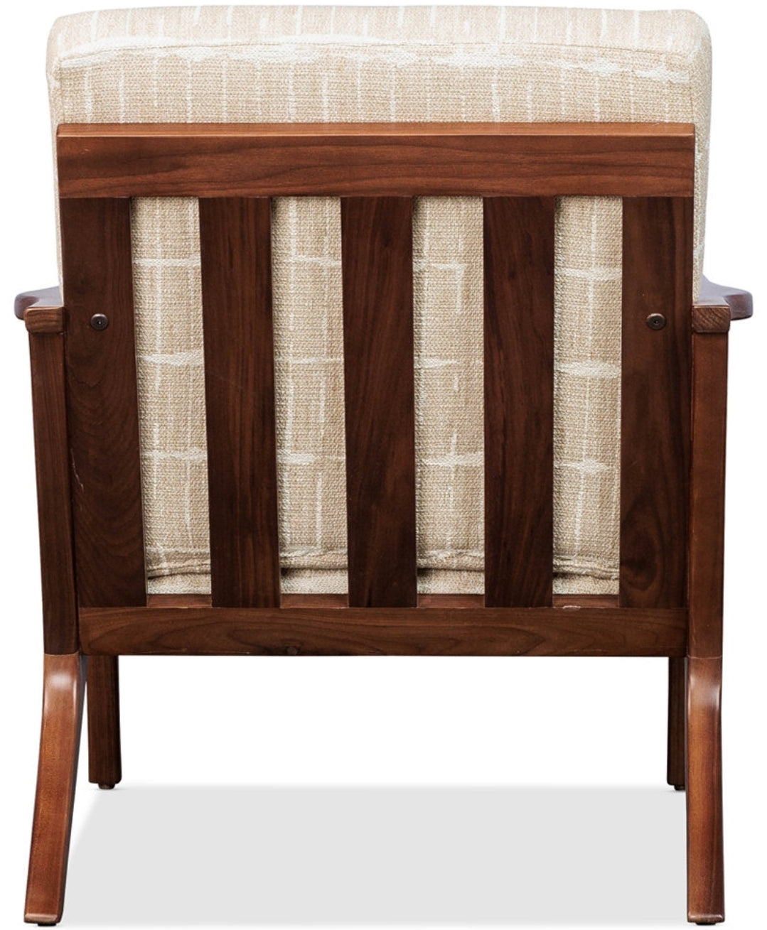Swaxon Fabric Wood Chair