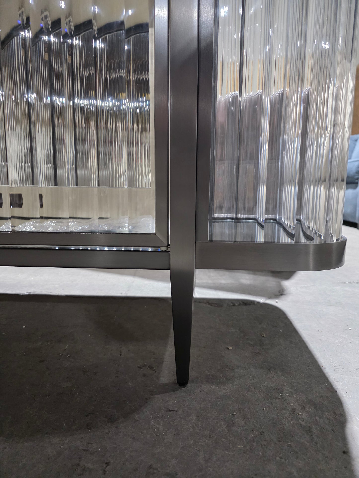 Caracole Classic Stop And Stare Sideboard Chrome