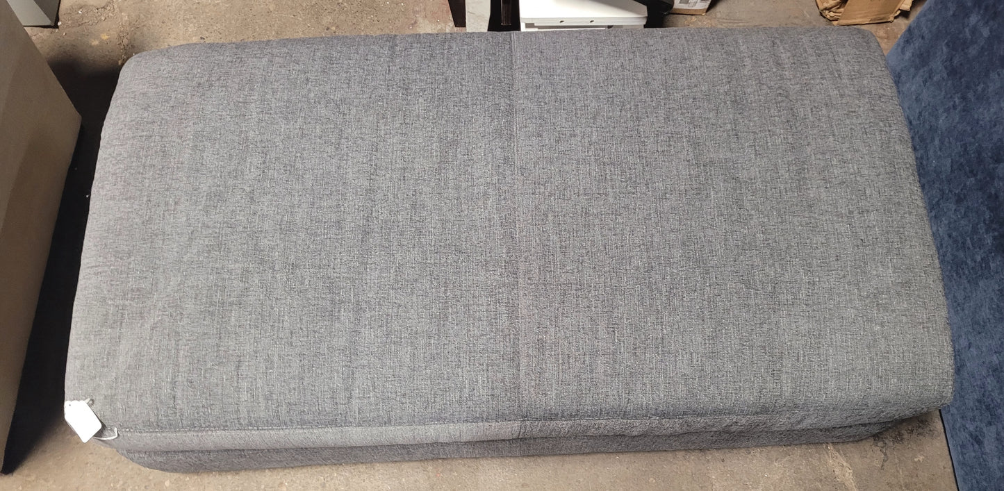 Norlander 63" Fabric Ottoman