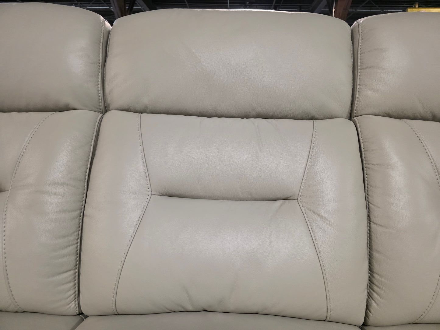 White Label Corvallis 87" Double Reclining Sofa (Ash Grey)