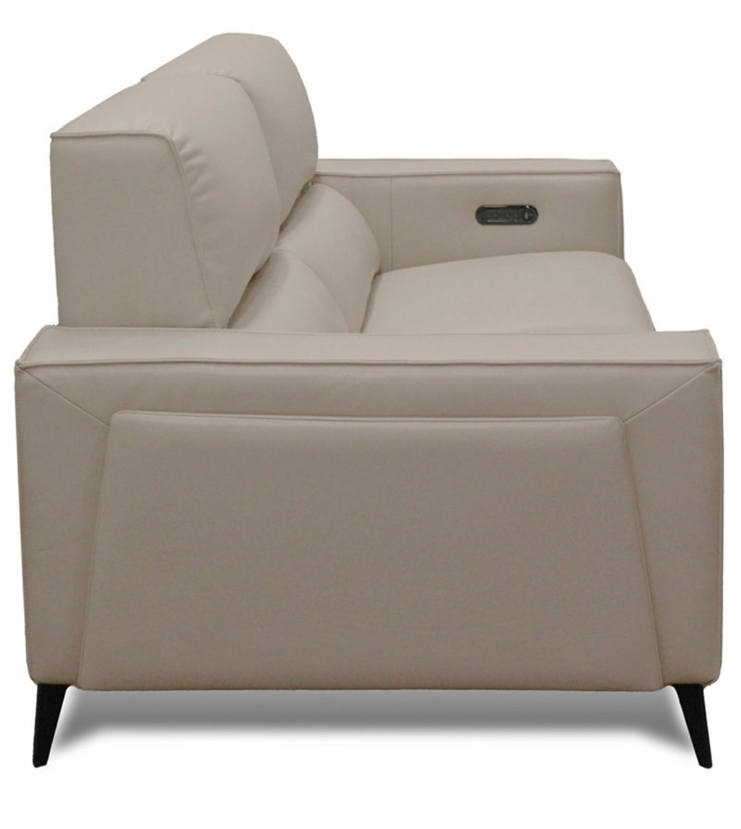 Neiwert 2-pc. Leather Sofa Sectional With 2 Power Recliners In Neutral