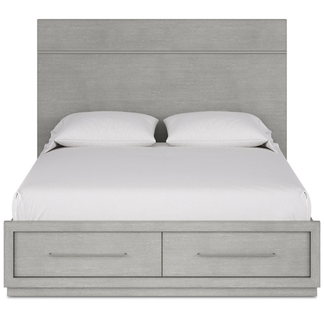 Tivie Full Storage Bed (Grey)