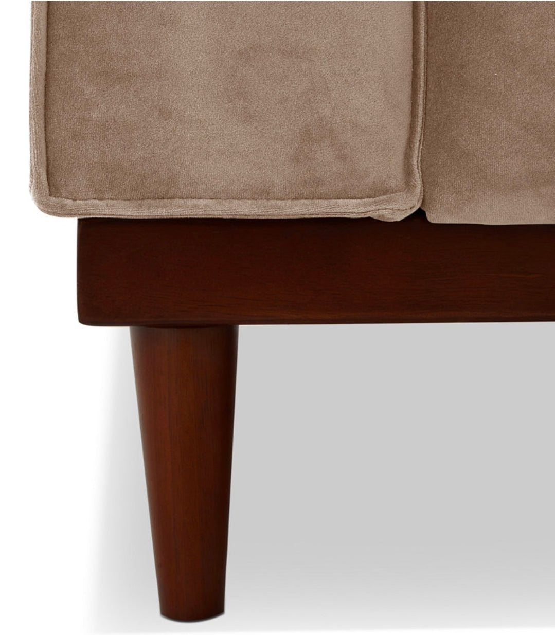 Hazelynn 2-Pc. Fabric Sectional (Taupe)