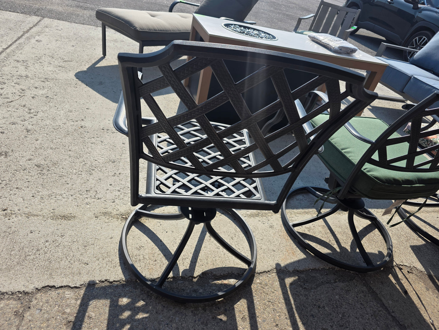 Wythburn Outdoor Swivel Chair (cusion not included)