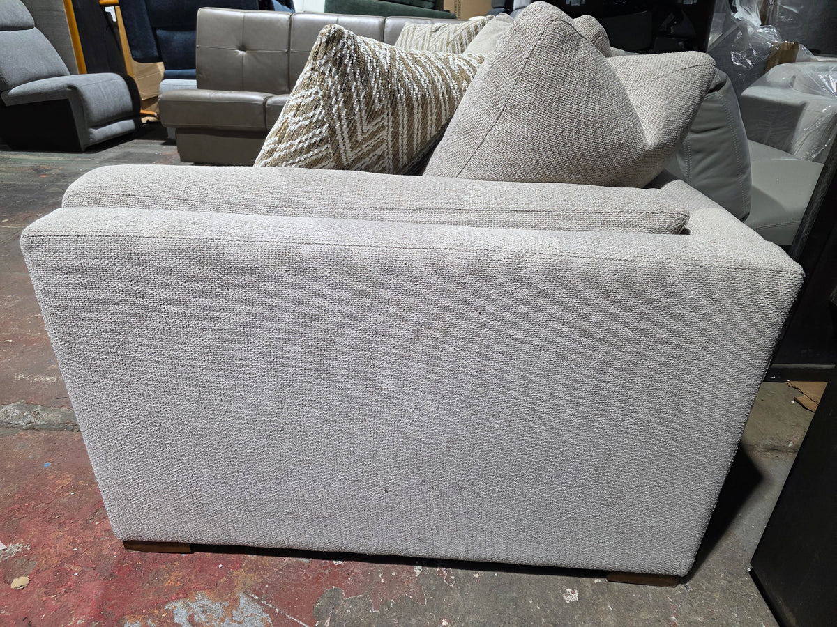 Barlien 2-pc. Modular Fabric Sofa  (Oatmeal)