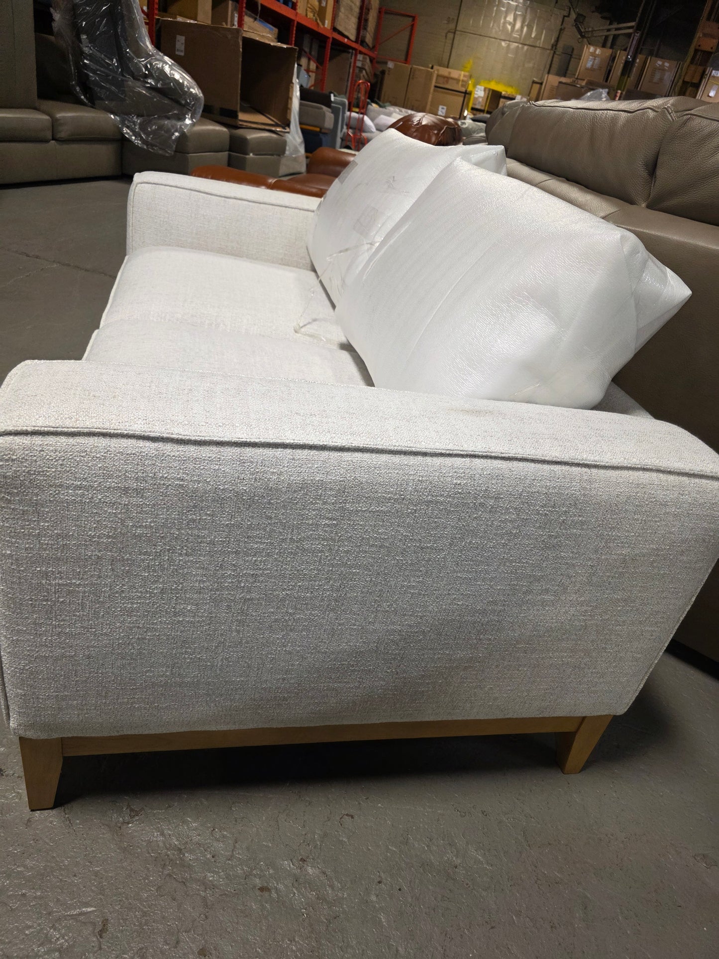 Rosecrans 72" Fabric Apartment Sofa (Wheat)