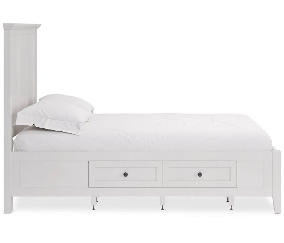 Hedworth King Storage Bed (White)