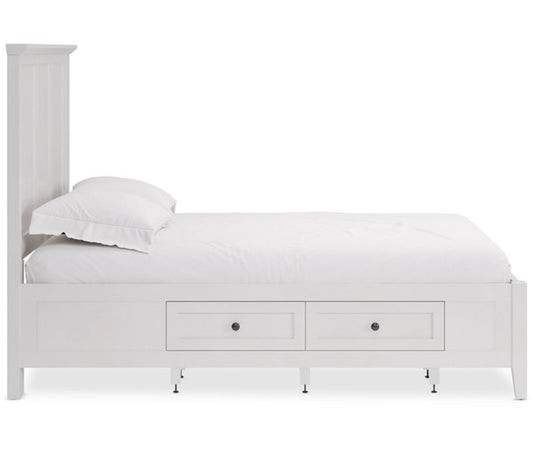 Hedworth King Storage Bed (White)