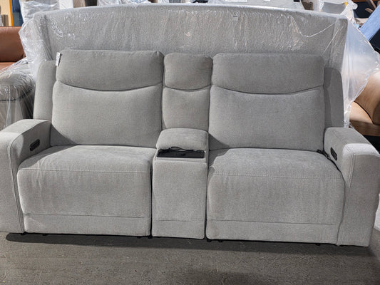 Kristyan3-Pc. Fabric Sofa with 2 Power Motion Chairs and Console