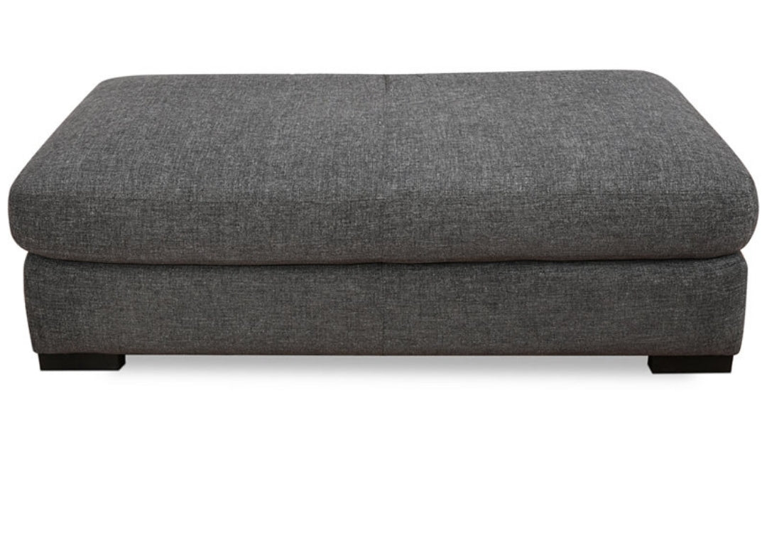 Norlander 63" Fabric Ottoman