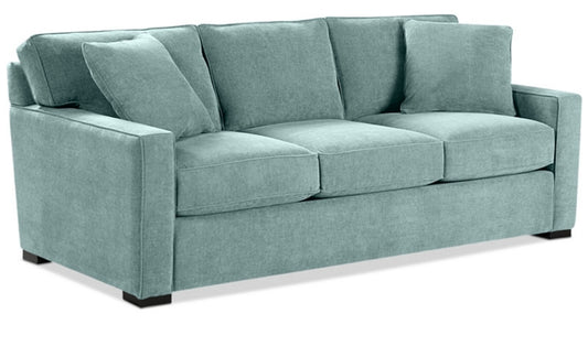 Radley 86" Fabric Sofa (Heavenly Robinsegg Blue)