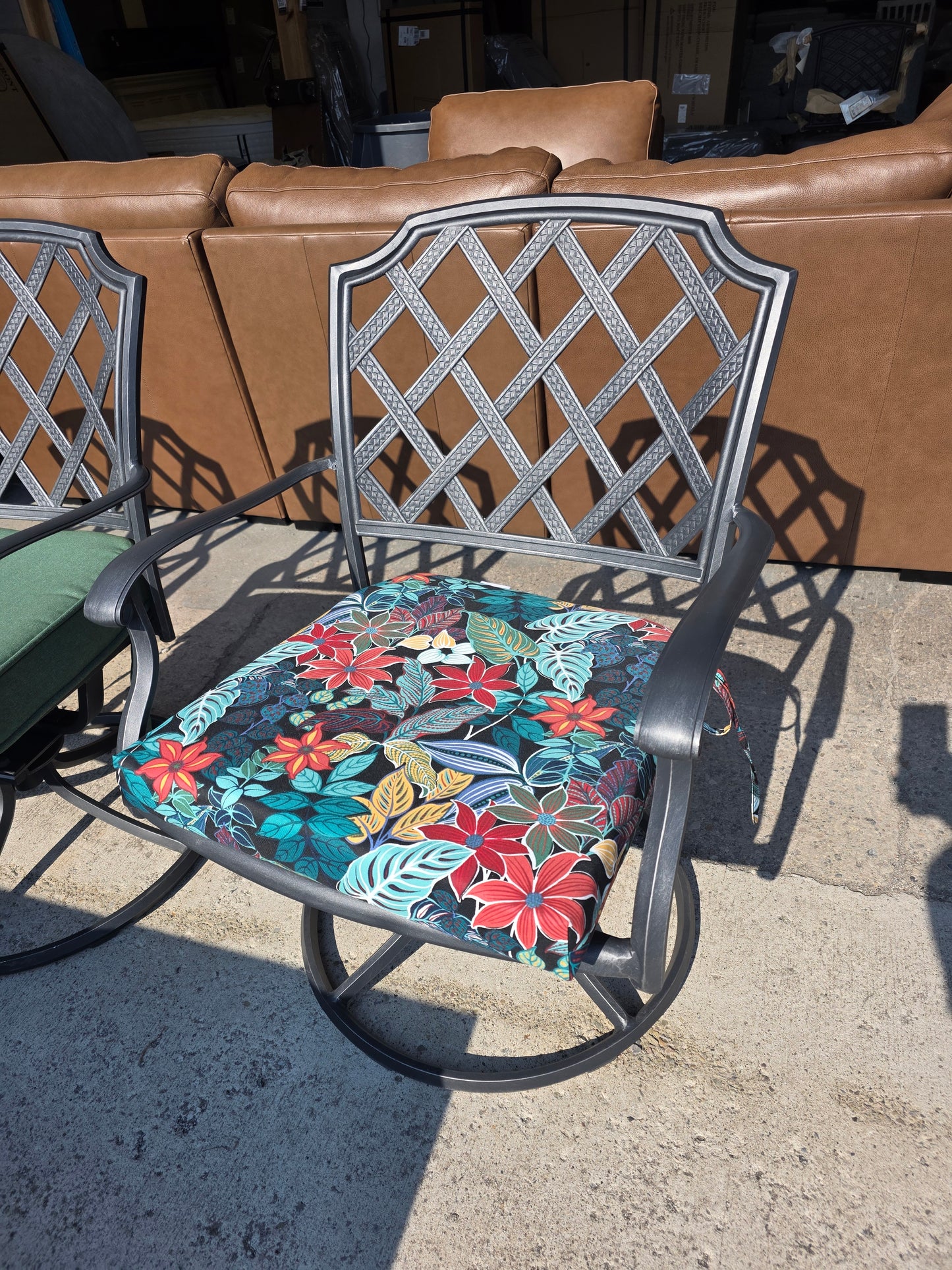 Wythburn Outdoor Swivel Chair (cusion not included)