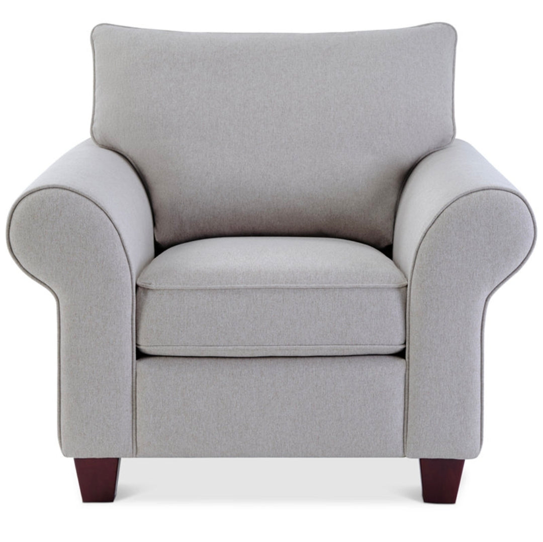 Saeville 43" Fabric Chair (Grey)